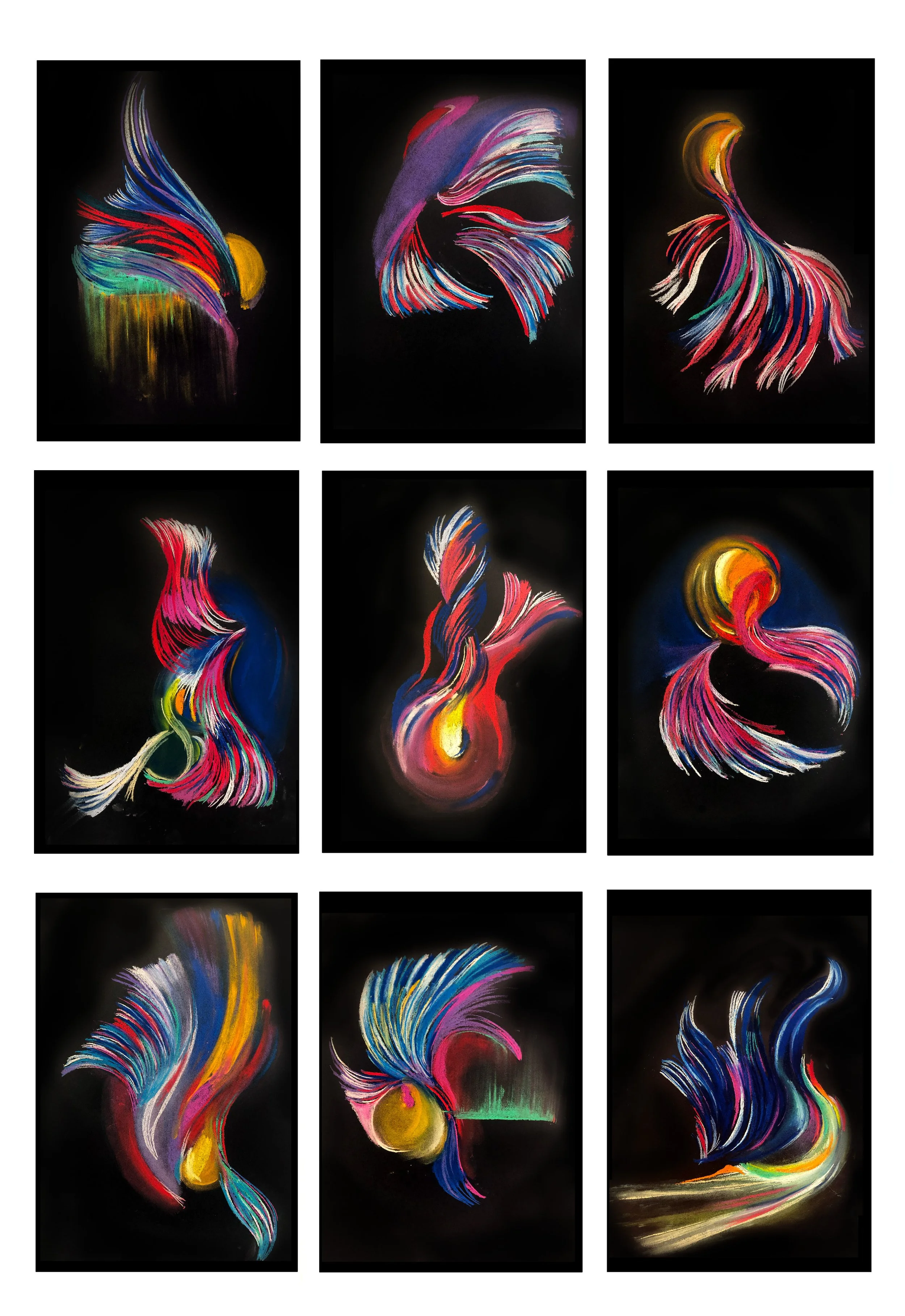 Chalk Abstracts — Jewel Leanne Art
